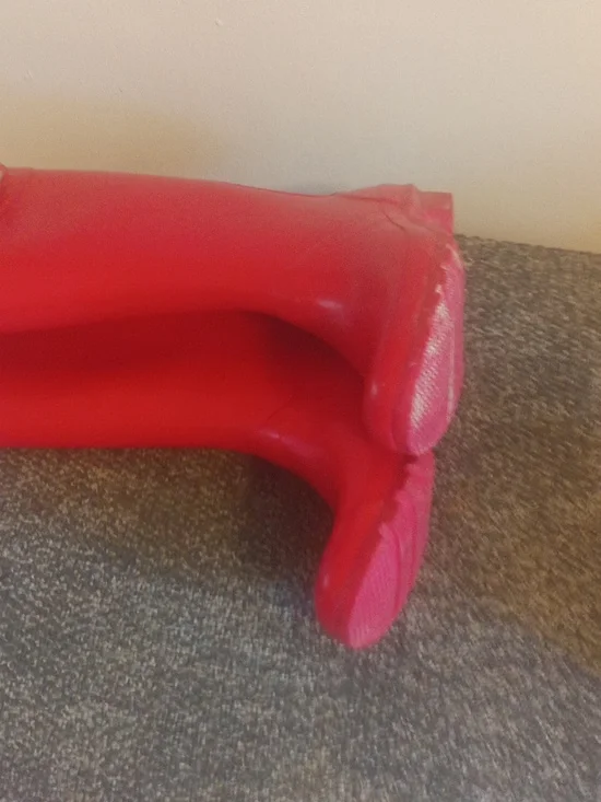 Hunter Gloss Tall Rain Boots - Size 9 - Picture 6 of 8